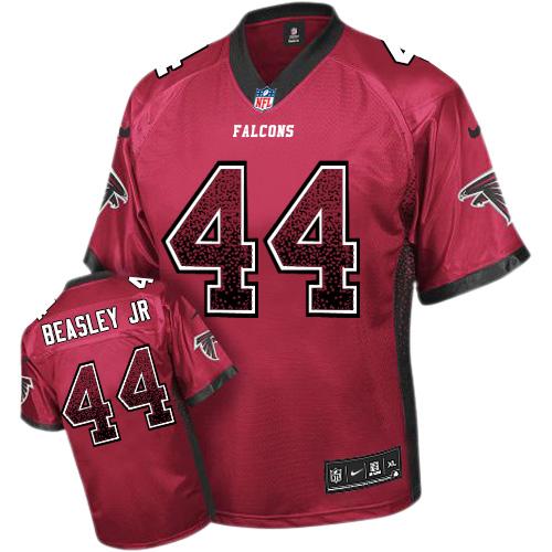 Nike Falcons #44 Vic Beasley Jr Red Team Color Men's Stitched NFL Elite Drift Fashion Jersey - Click Image to Close
